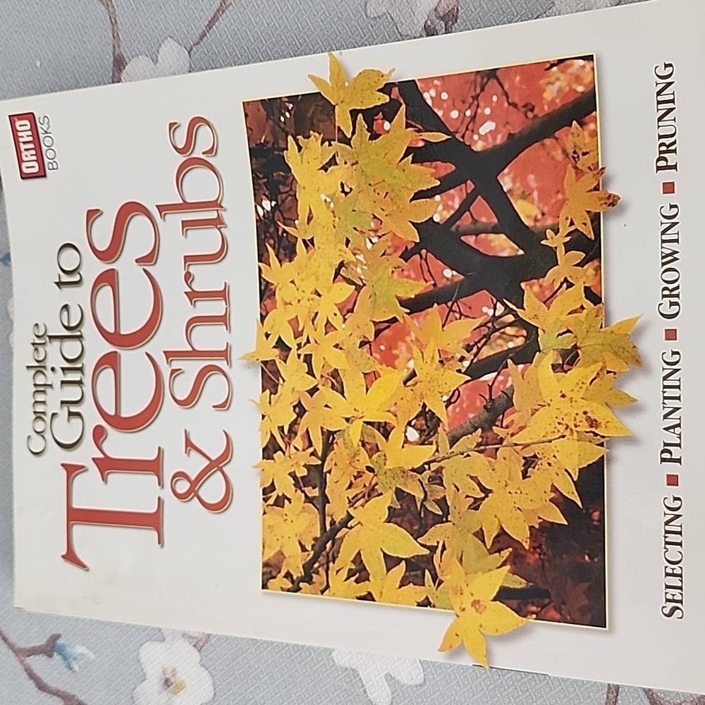 Complete guide to trees and shrubs book